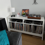 Ikea Kallax TV Bench, White, 147x60cm (8884327645471)