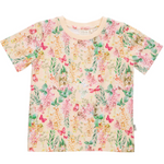 Ma-ia Lilacs Siren Kids' T-Shirt, Peach (10258227659039)