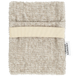 Kivi Soap Scrub Mitt, Black-Linen