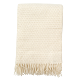 Klippan Knut 100% Wool Throw, Natural White (10150218367263)