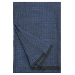 Koli Super Soft Merino Throw, Black-Blue (10238094770463)