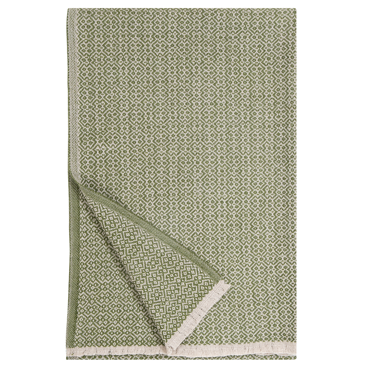 Koli Super Soft Merino Throw, Beige-Olive (10238094344479)