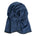 Koli Super Soft Merino Scarf, Black-Blue (10233137365279)
