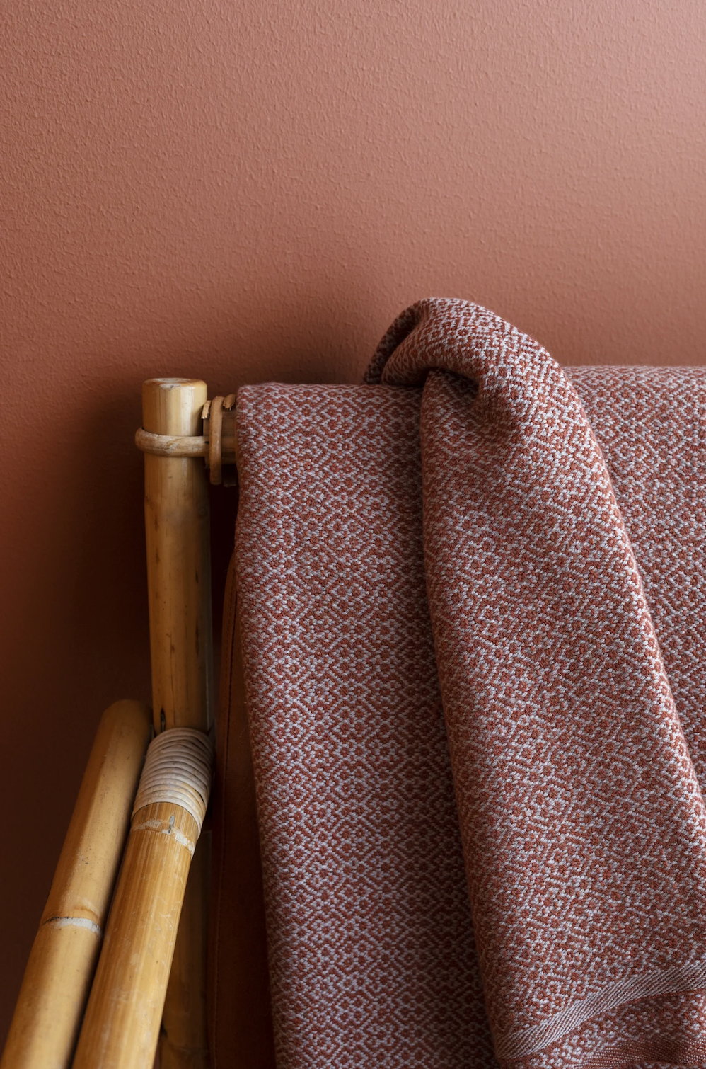 Koli Super Soft Merino Throw, Beige-Cinnamon (10238094278943)