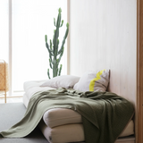 Koli Super Soft Merino Throw, Beige-Olive (10238094344479)