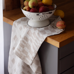 Code Koodi Washed Linen Tea Towel, White-Linen (10226662670623)