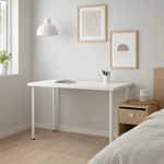 Ikea Lagkapten / Adils Desk Combo, 140x60x73cm, White (8130971140383)