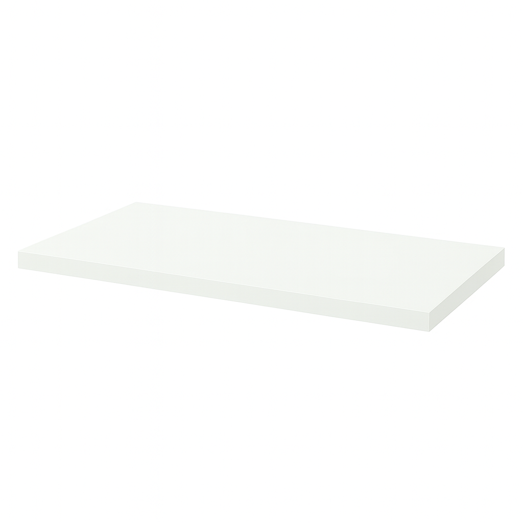 Ikea Lagkapten Table Top, 120x60cm, White (6569199173697)