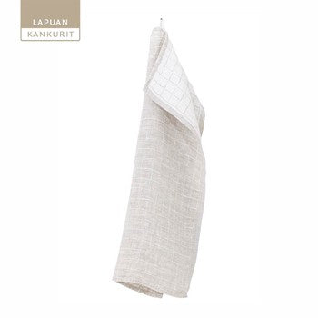 Lapuan Kankurit Lastu Washed Linen Tea Towel, 48x70cm, White-Linen (10226685346079)