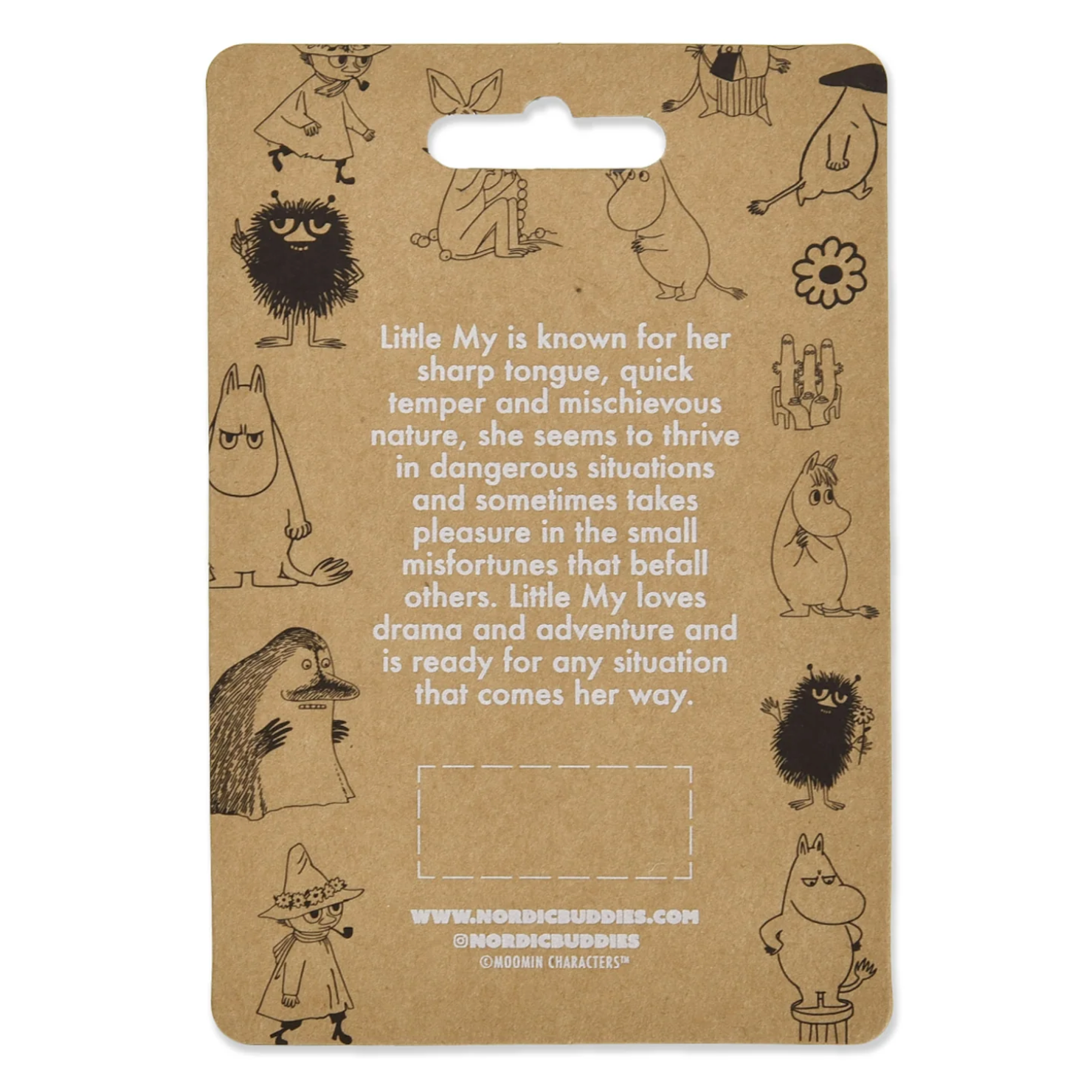 Moomin Magnet Set of 2, Little My's Prank (10241412268319)