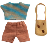 Maileg Clothes and bag for Little Brother Mouse ETA JULY