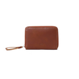 Lumi Ziparound Wallet Small Eco Cognac