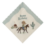 Maileg Napkin Happy Birthday Cowboy