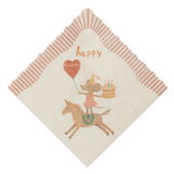 Maileg Napkin Happy Birthday Unicorn