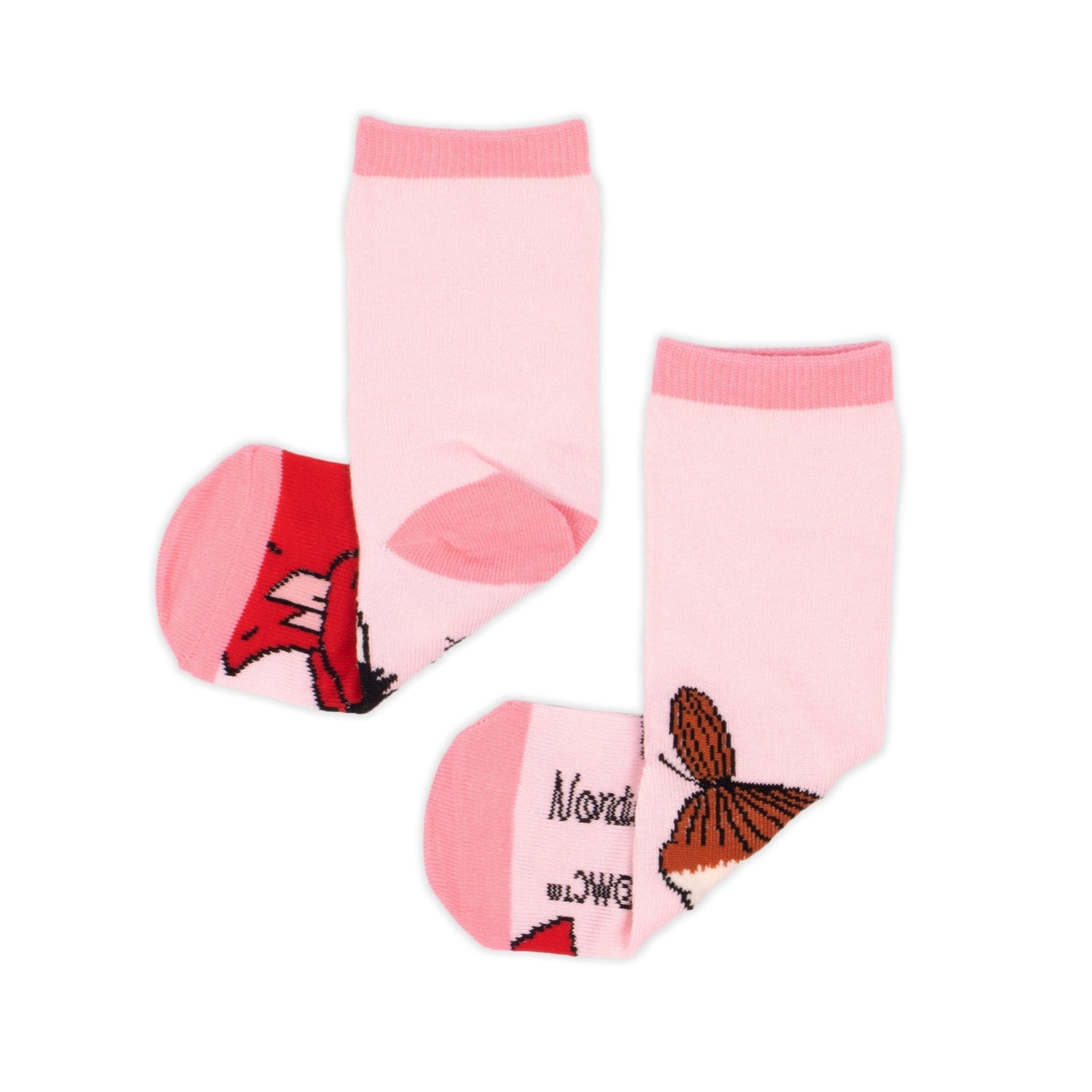 Little My Kids Socks, Pink (9536779190559)