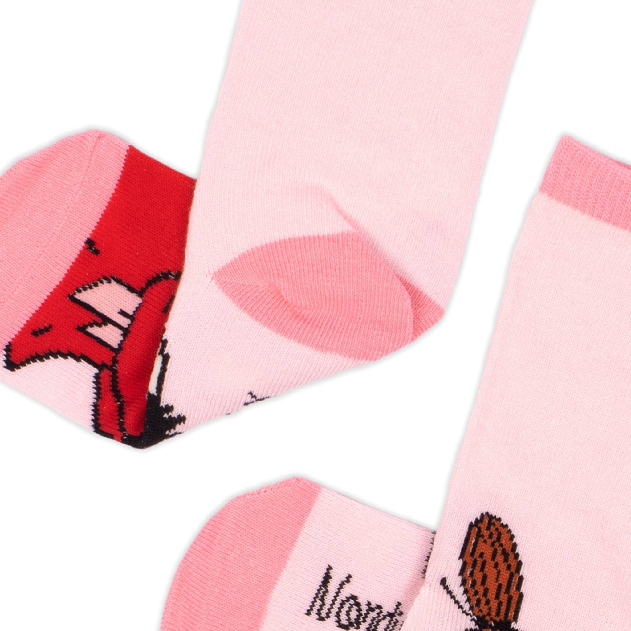 Little My Kids Socks, Pink (9536779190559)