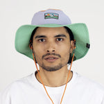 Moomintroll's Adventure Brimmer Hat, Multicolor/Lilac (9538534277407)