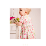 Ma-ia Meadow Baby Body Short Sleeve Dress, Multi Pink (10255542485279)