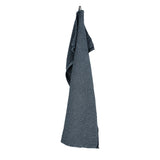 Maija Linen-Tencel Waffle Tea Towel, Black-Grey (10238159257887)