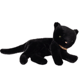 Maileg Sleeping Kitten Plush, Medium Black