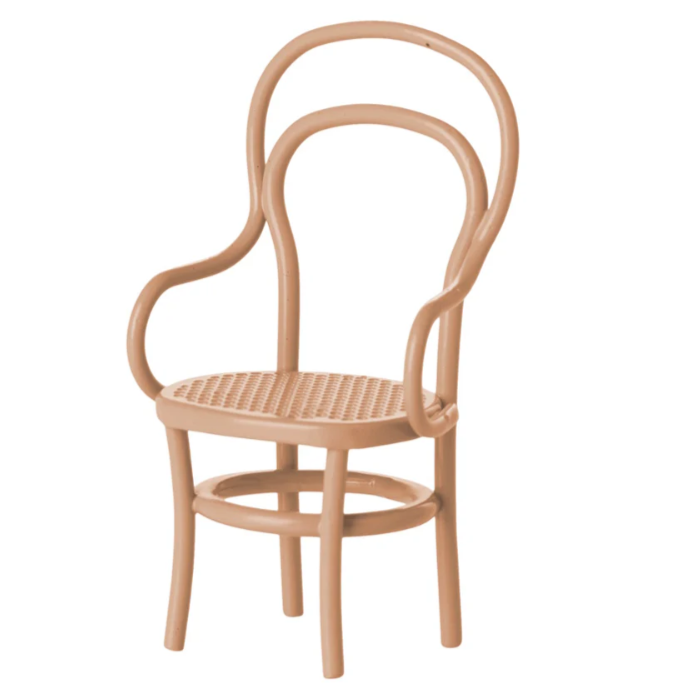 Maileg Vintage Chair Mouse Dark Powder (10272838517023)