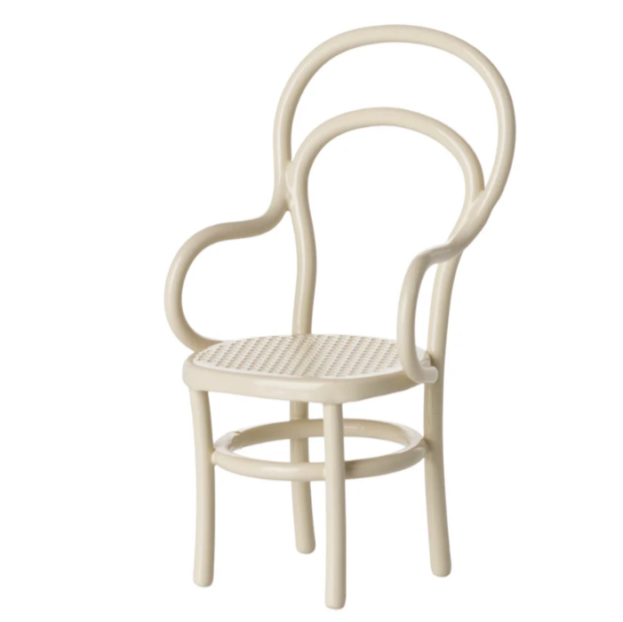 Maileg Vintage Chair Mouse White (10272837468447)