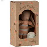 Maileg Bunny Set Micro, Brown-Dusty Rose
