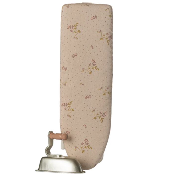 Maileg Iron And Ironing Board Miniature Off White (10272690897183)