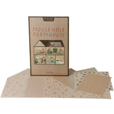 Maileg Farmhouse Annex Mouse Wallpaper