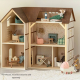 Maileg Farmhouse Annex Mouse Wallpaper