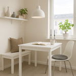 Ikea Malörtsmott Chair Cushion, Grey, 32cm (8777729900831)