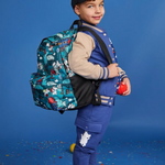 Moomin Nipsu Backpack Home Yard, Teal (10224814326047)