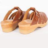 Mary Jane Clog Sandal, Cognac