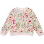 Ma-ia Meadow Kids' Sweatshirt, Multi Pink (10255584526623)