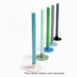 Mini Candle Stick, Blue Mix pack of 5