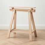 Ikea Mittback Trestle Legs, 58x70-93cm, Birch x2 (6569198190657)