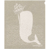 100% Biodegradable Dishcloth, Moby Dick