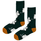Moomin 80 Moomintroll Men's Socks, Green (10254121632031)