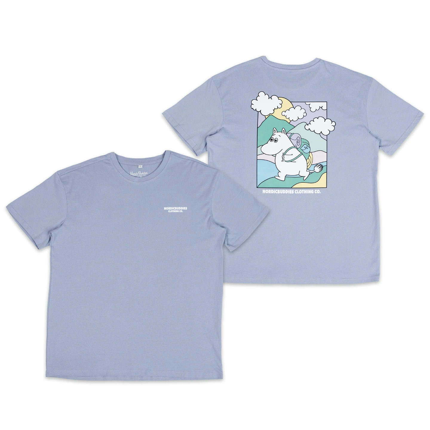 Moomin T-Shirt Heavy Moomintroll, Blue (10241108934943)