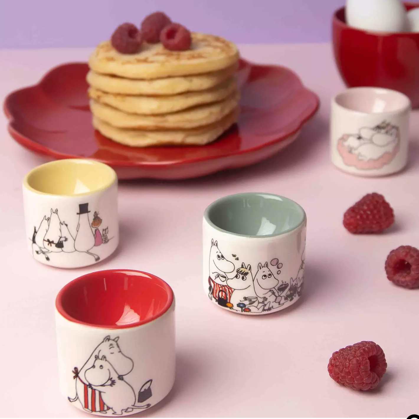 Moomin Egg Cups Set of 4, Love (10246278643999)