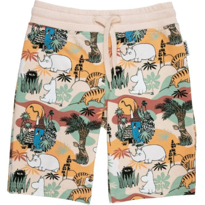 Moomin Savanna Kids' Shorts, Multi Beige (10262636265759)