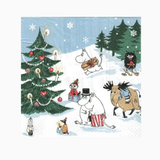 Moomin Serviette 20-Pack Small 24cm, Winter Wonderland