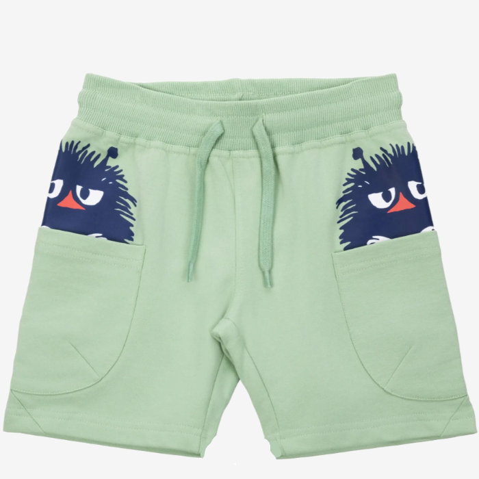 Moomin  Stinky Kids' Shorts, Sage Green (10262669164831)