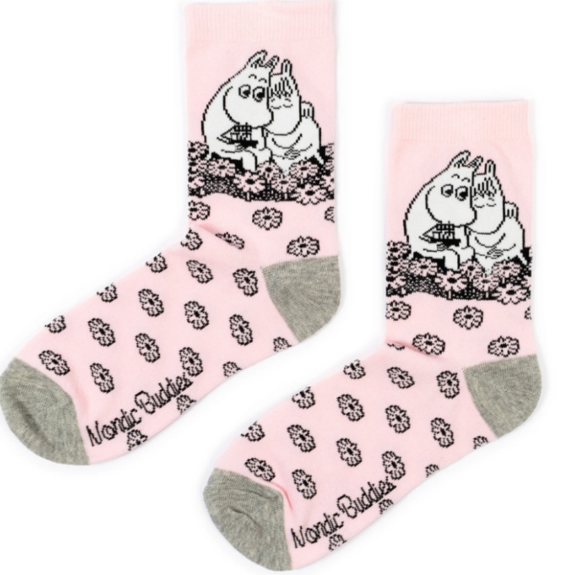 Moomin Love Women's Socks, Pink (10254122221855)