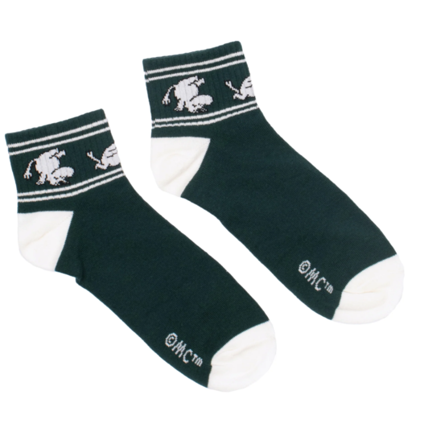 Moomintroll Running Men's Retro Ankle Socks (10233128681759)