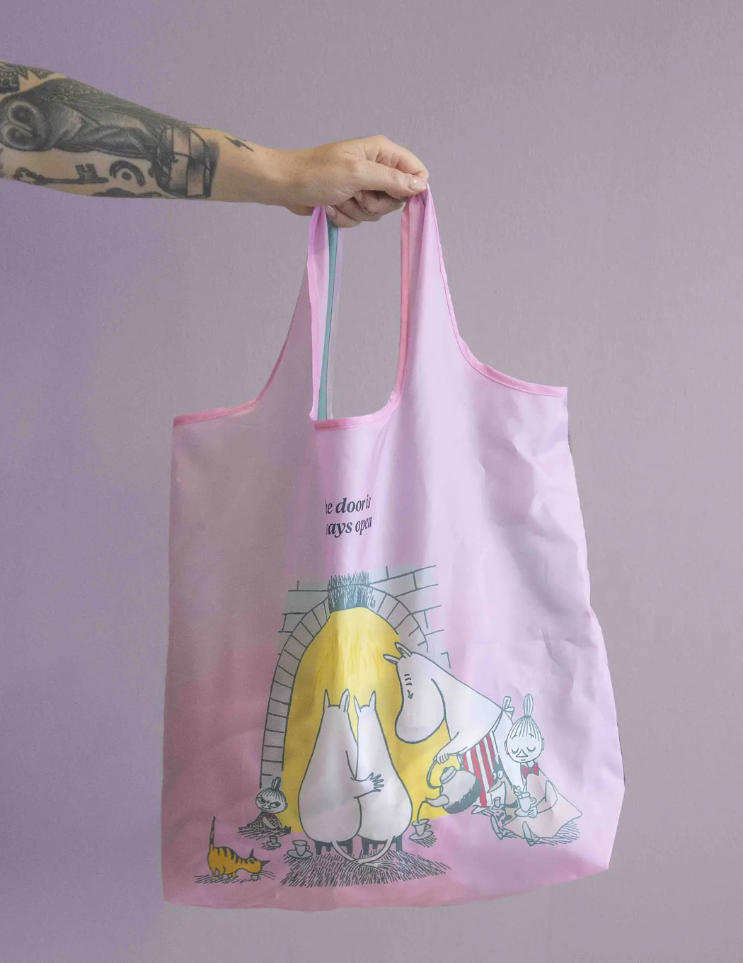 Moomin 80 Folding Shopping Bag (10243070394655)
