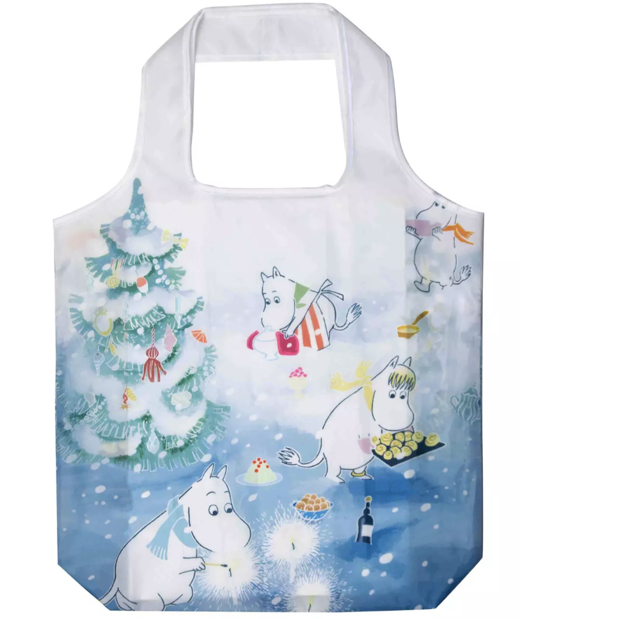 Moomin Winter Folding Shopping Bag (10243070263583)