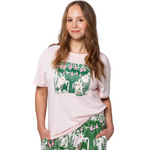 Moomin Saimi Womens' T-Shirt Spring Chestnut, Rose-Green (10257866621215)