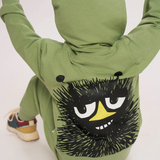 Moomin Hey Stinky Kids Hoodie, Green
