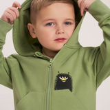 Moomin Hey Stinky Kids Hoodie, Green